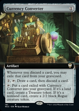 Currency Converter Streets of New Capenna- Commander decks